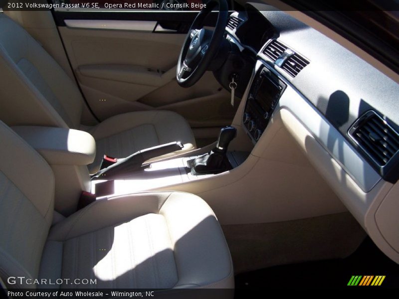 Opera Red Metallic / Cornsilk Beige 2012 Volkswagen Passat V6 SE
