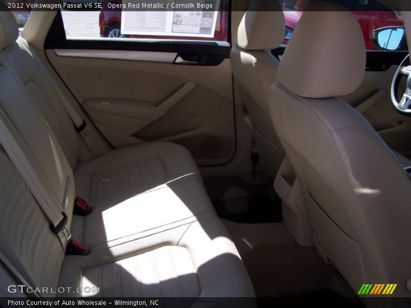 Opera Red Metallic / Cornsilk Beige 2012 Volkswagen Passat V6 SE