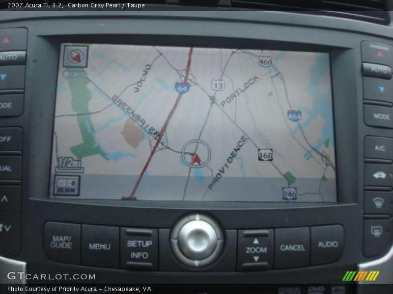 Navigation of 2007 TL 3.2