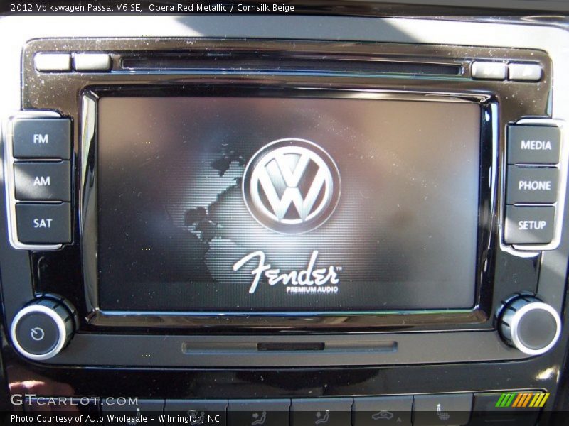 Opera Red Metallic / Cornsilk Beige 2012 Volkswagen Passat V6 SE