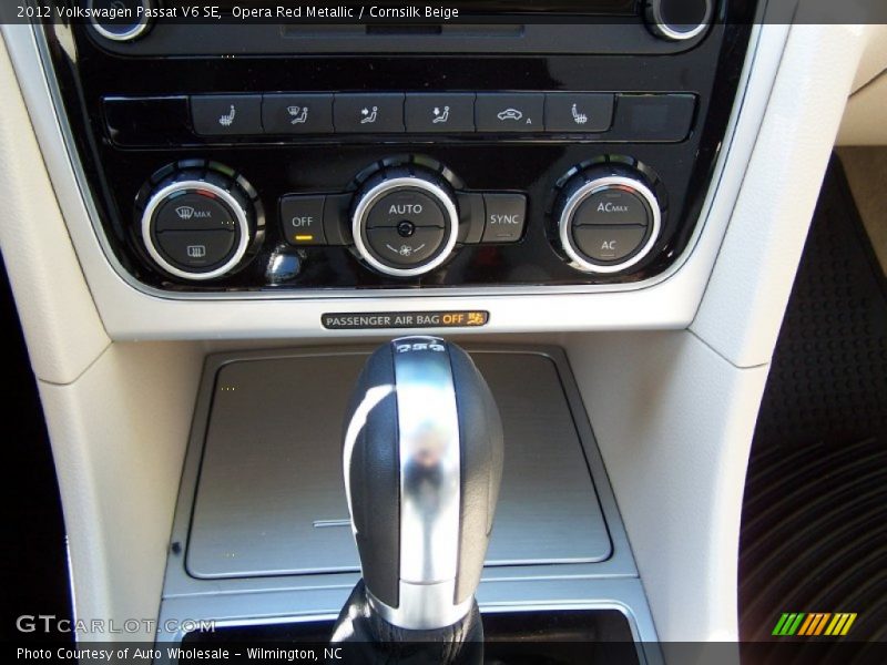 Opera Red Metallic / Cornsilk Beige 2012 Volkswagen Passat V6 SE