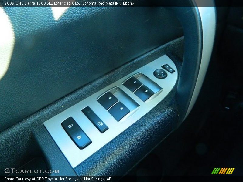 Sonoma Red Metallic / Ebony 2009 GMC Sierra 1500 SLE Extended Cab