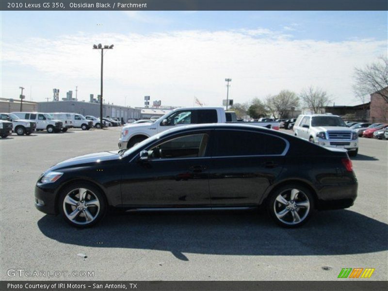 Obsidian Black / Parchment 2010 Lexus GS 350