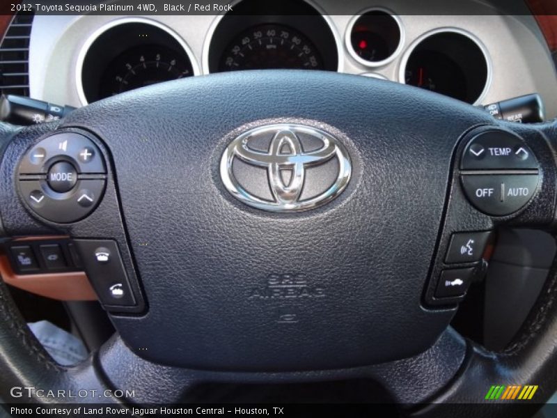  2012 Sequoia Platinum 4WD Steering Wheel