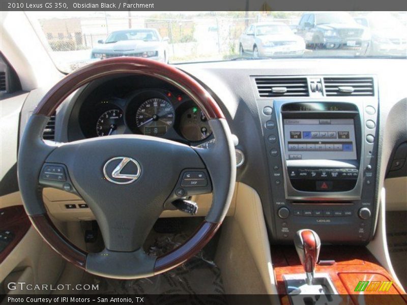 Obsidian Black / Parchment 2010 Lexus GS 350