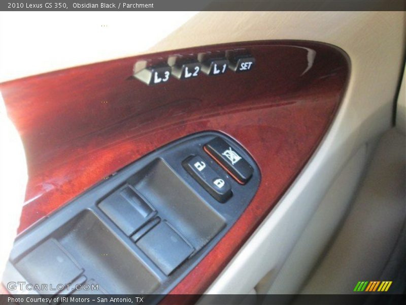 Obsidian Black / Parchment 2010 Lexus GS 350