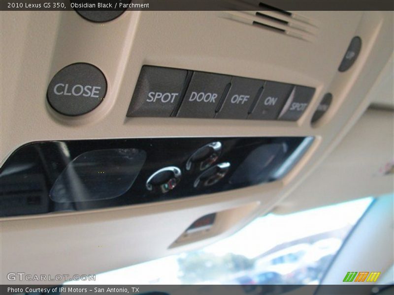 Obsidian Black / Parchment 2010 Lexus GS 350