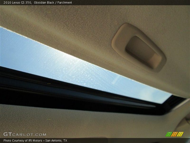 Obsidian Black / Parchment 2010 Lexus GS 350