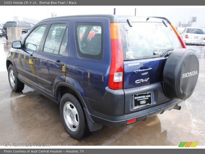 Eternal Blue Pearl / Black 2003 Honda CR-V LX