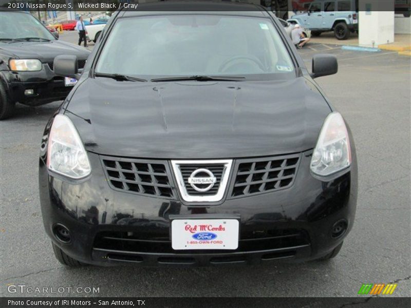 Wicked Black / Gray 2010 Nissan Rogue S