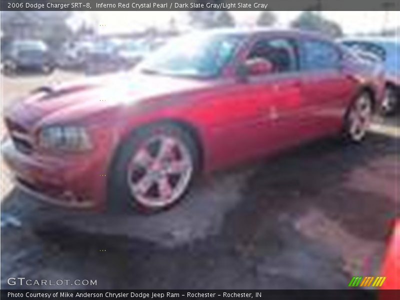 Inferno Red Crystal Pearl / Dark Slate Gray/Light Slate Gray 2006 Dodge Charger SRT-8
