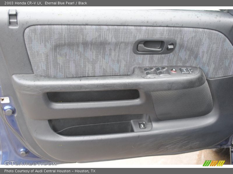 Eternal Blue Pearl / Black 2003 Honda CR-V LX