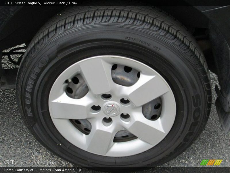 Wicked Black / Gray 2010 Nissan Rogue S