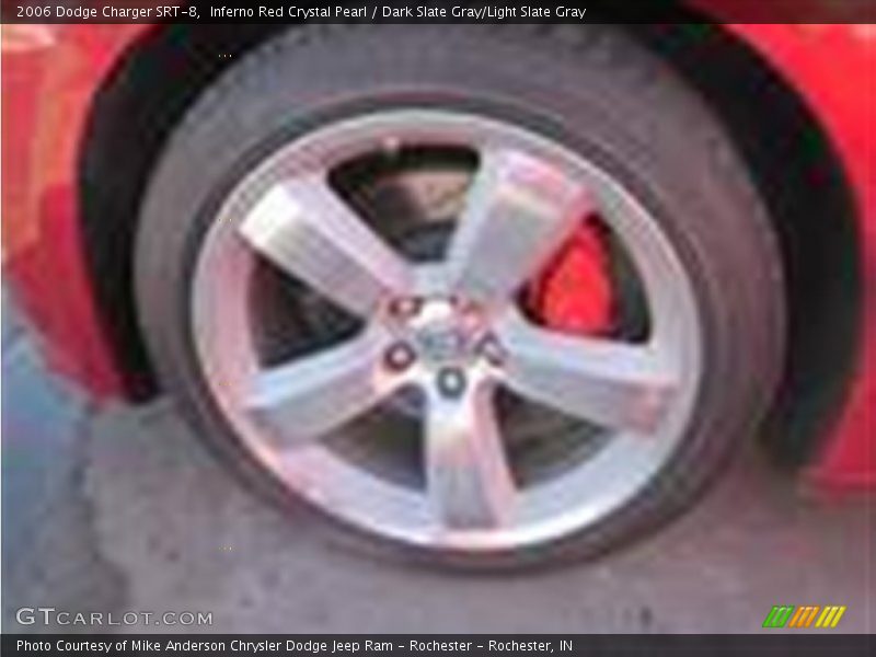 Inferno Red Crystal Pearl / Dark Slate Gray/Light Slate Gray 2006 Dodge Charger SRT-8