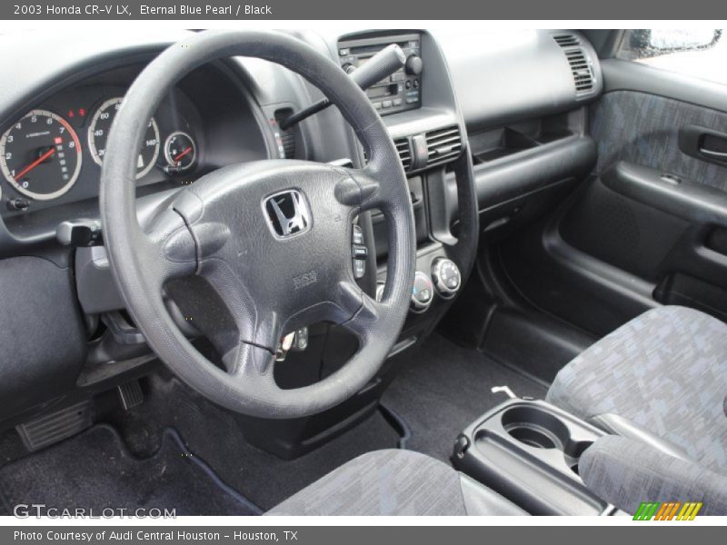 Black Interior - 2003 CR-V LX 