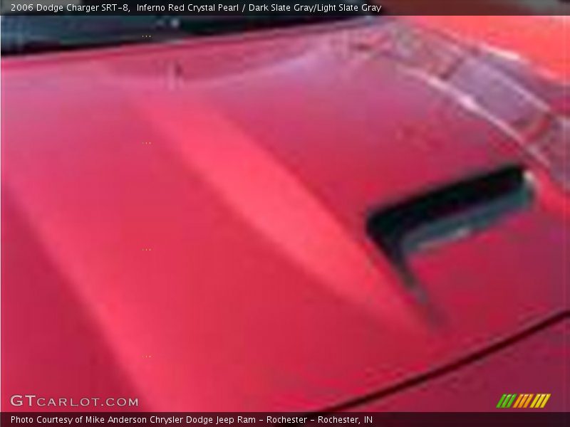 Inferno Red Crystal Pearl / Dark Slate Gray/Light Slate Gray 2006 Dodge Charger SRT-8