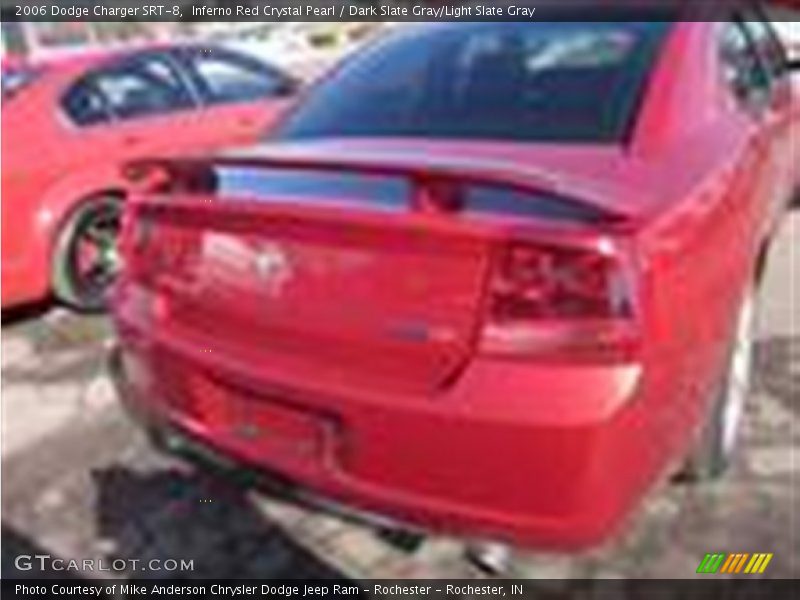 Inferno Red Crystal Pearl / Dark Slate Gray/Light Slate Gray 2006 Dodge Charger SRT-8