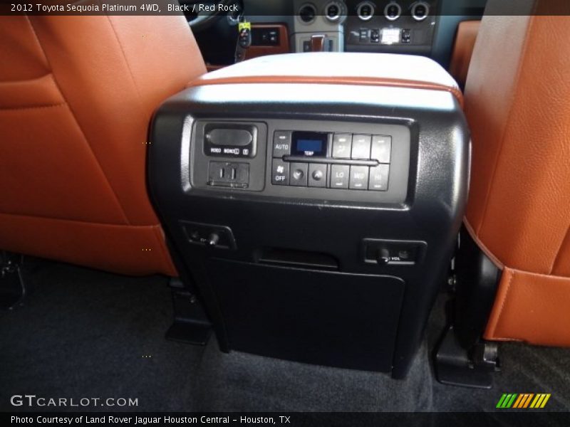 Controls of 2012 Sequoia Platinum 4WD