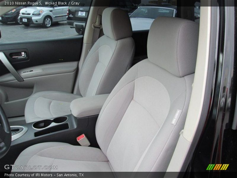 Wicked Black / Gray 2010 Nissan Rogue S