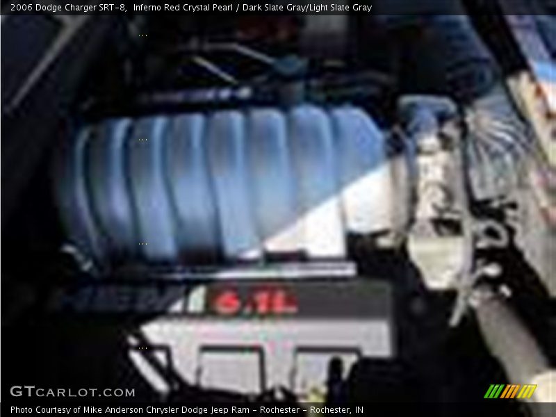 Inferno Red Crystal Pearl / Dark Slate Gray/Light Slate Gray 2006 Dodge Charger SRT-8