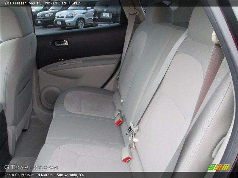 Wicked Black / Gray 2010 Nissan Rogue S