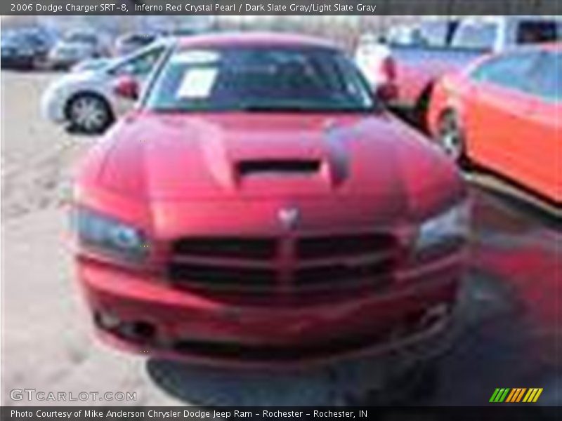 Inferno Red Crystal Pearl / Dark Slate Gray/Light Slate Gray 2006 Dodge Charger SRT-8