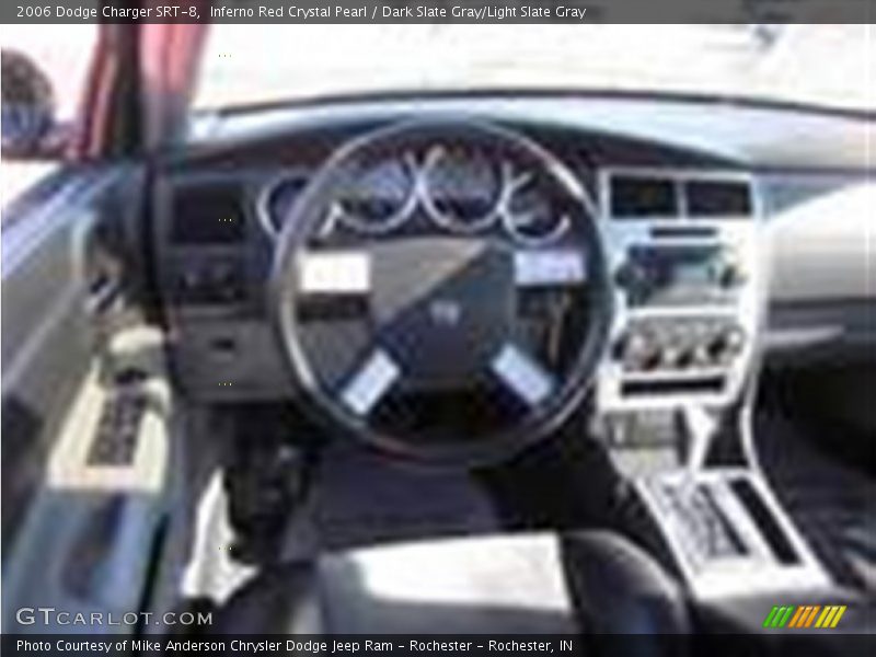 Inferno Red Crystal Pearl / Dark Slate Gray/Light Slate Gray 2006 Dodge Charger SRT-8