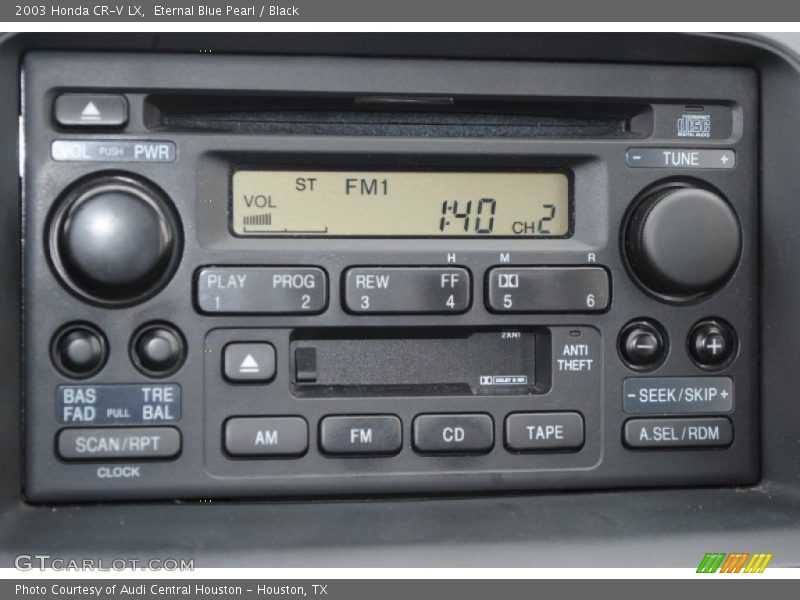 Audio System of 2003 CR-V LX