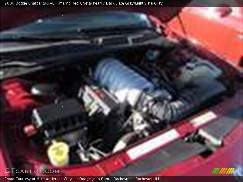 Inferno Red Crystal Pearl / Dark Slate Gray/Light Slate Gray 2006 Dodge Charger SRT-8