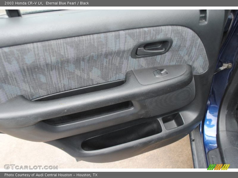 Eternal Blue Pearl / Black 2003 Honda CR-V LX