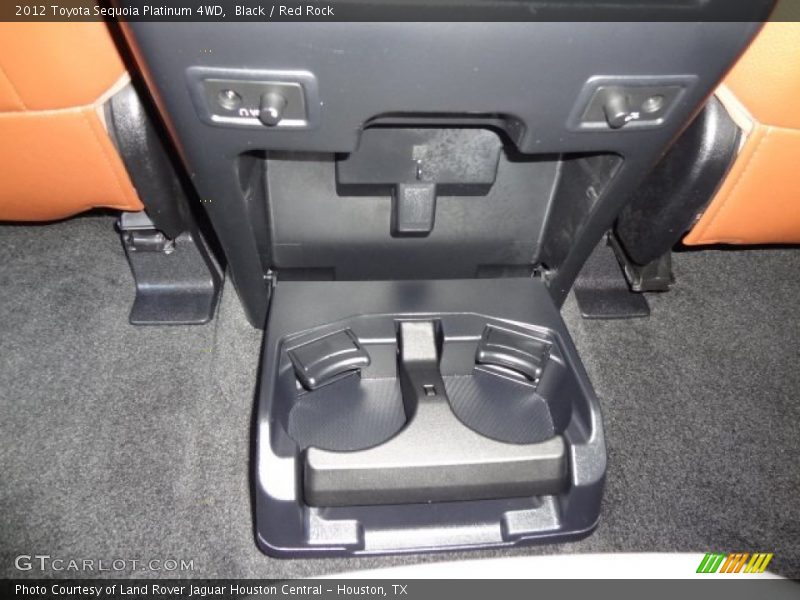 Black / Red Rock 2012 Toyota Sequoia Platinum 4WD