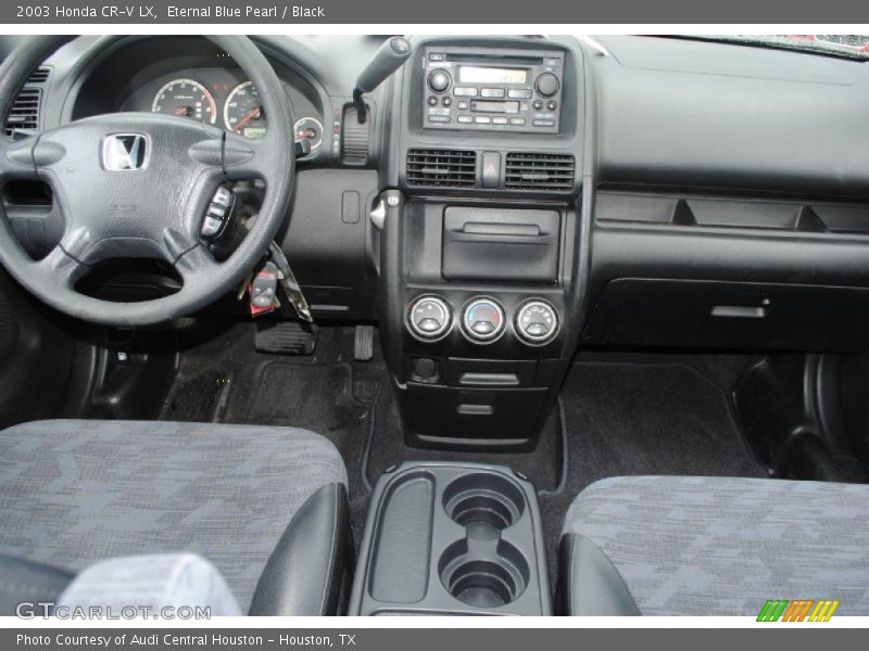 Eternal Blue Pearl / Black 2003 Honda CR-V LX