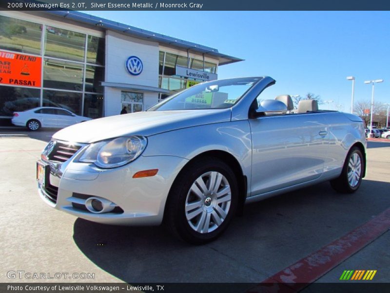 Silver Essence Metallic / Moonrock Gray 2008 Volkswagen Eos 2.0T