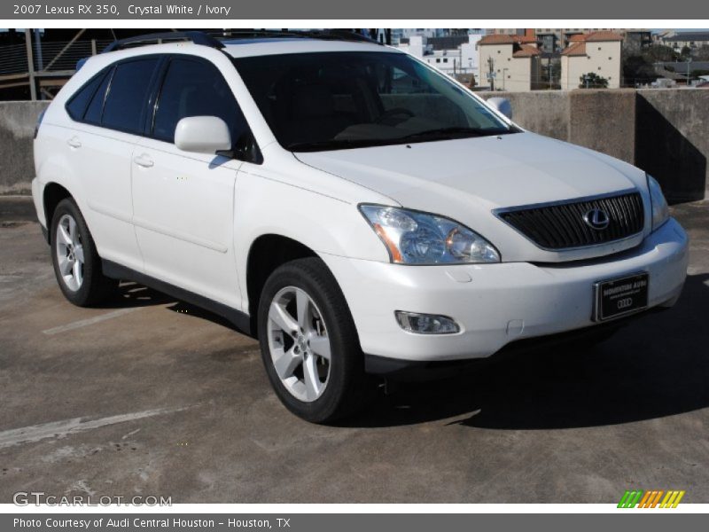 Crystal White / Ivory 2007 Lexus RX 350
