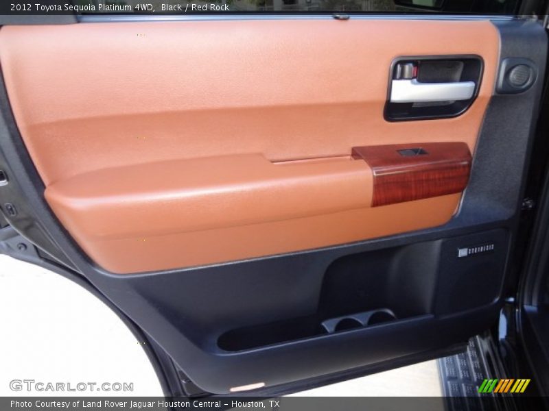 Door Panel of 2012 Sequoia Platinum 4WD