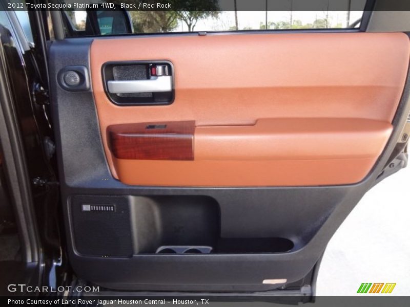 Door Panel of 2012 Sequoia Platinum 4WD
