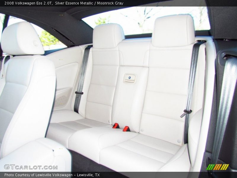 Rear Seat of 2008 Eos 2.0T