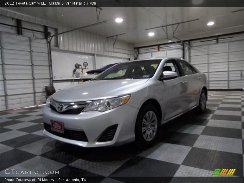 Classic Silver Metallic / Ash 2012 Toyota Camry LE