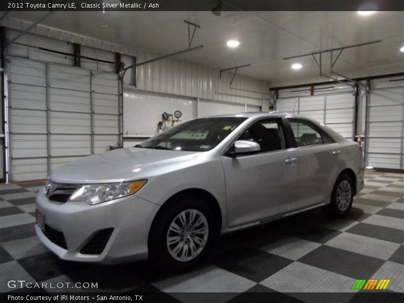 Classic Silver Metallic / Ash 2012 Toyota Camry LE