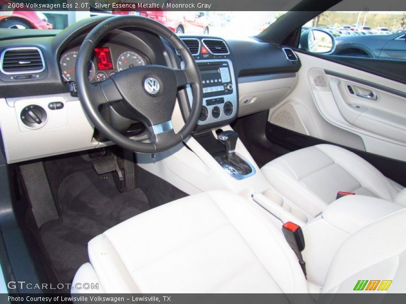 Moonrock Gray Interior - 2008 Eos 2.0T 