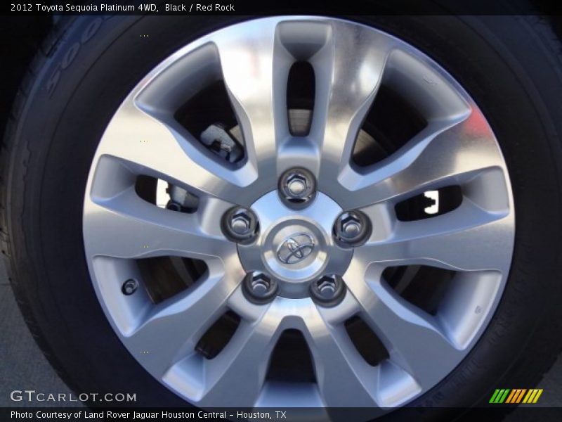  2012 Sequoia Platinum 4WD Wheel