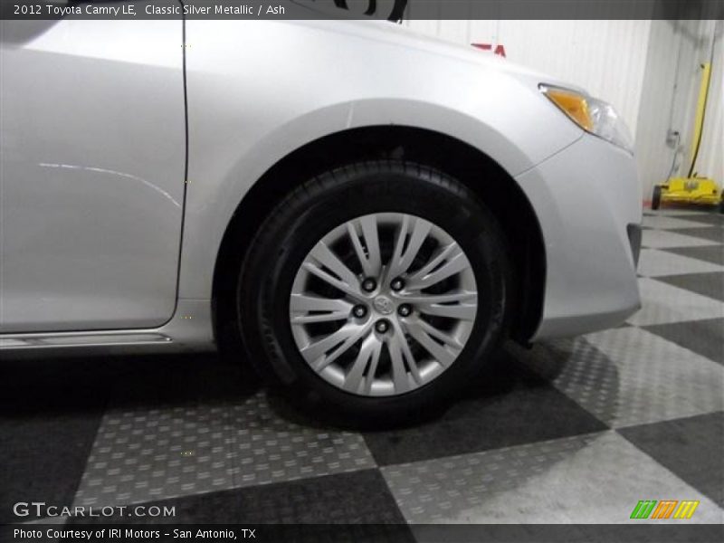 Classic Silver Metallic / Ash 2012 Toyota Camry LE