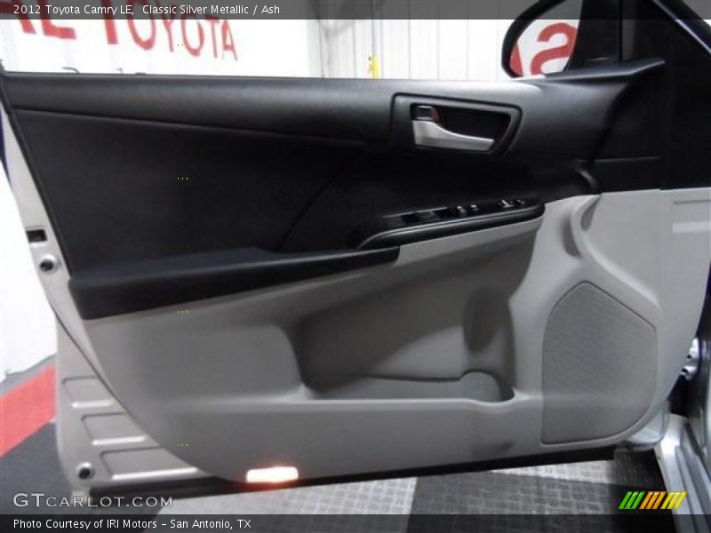 Classic Silver Metallic / Ash 2012 Toyota Camry LE