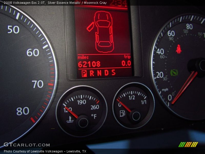 Silver Essence Metallic / Moonrock Gray 2008 Volkswagen Eos 2.0T