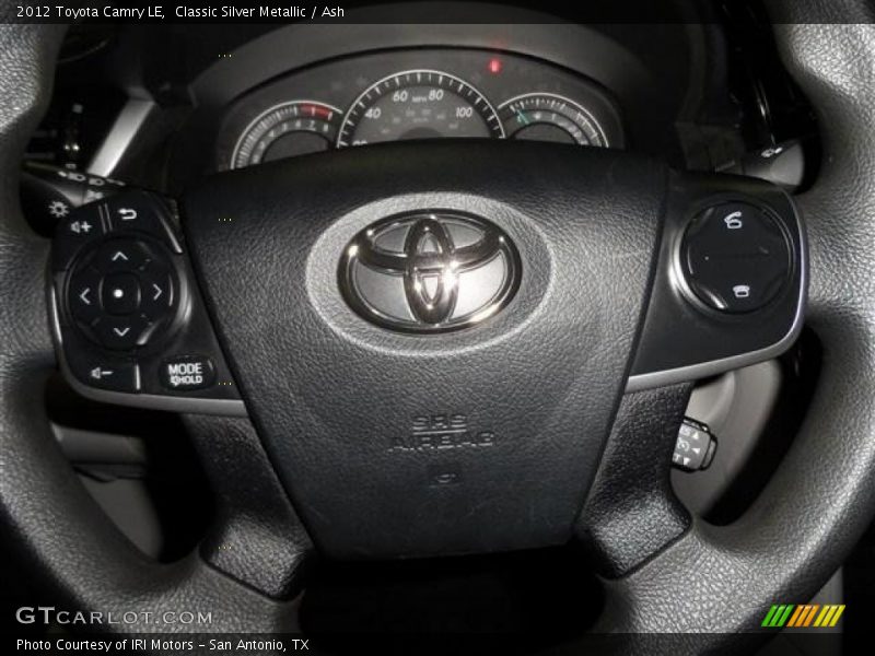 Classic Silver Metallic / Ash 2012 Toyota Camry LE