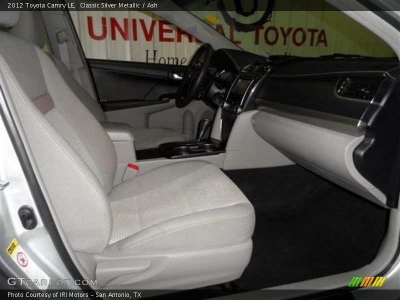 Classic Silver Metallic / Ash 2012 Toyota Camry LE