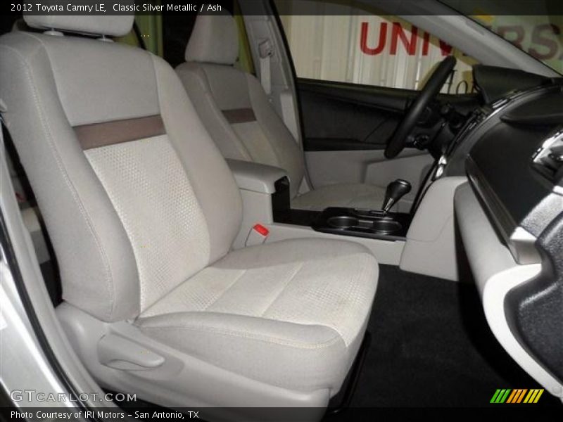 Classic Silver Metallic / Ash 2012 Toyota Camry LE