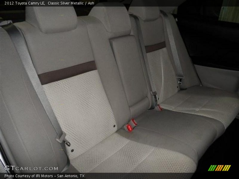 Classic Silver Metallic / Ash 2012 Toyota Camry LE