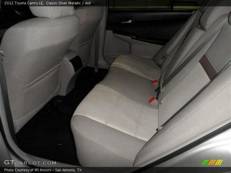 Classic Silver Metallic / Ash 2012 Toyota Camry LE