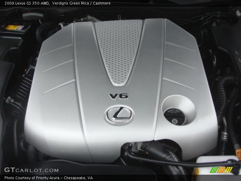 2009 GS 350 AWD Engine - 3.5 Liter DOHC 24-Valve VVT-i V6